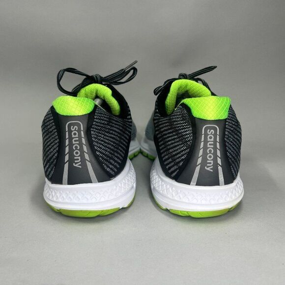 Saucony Ride 10 Running Shoes Mens Size 13 Black Grey Athletic Training Sneakers - Picture 6 of 11
